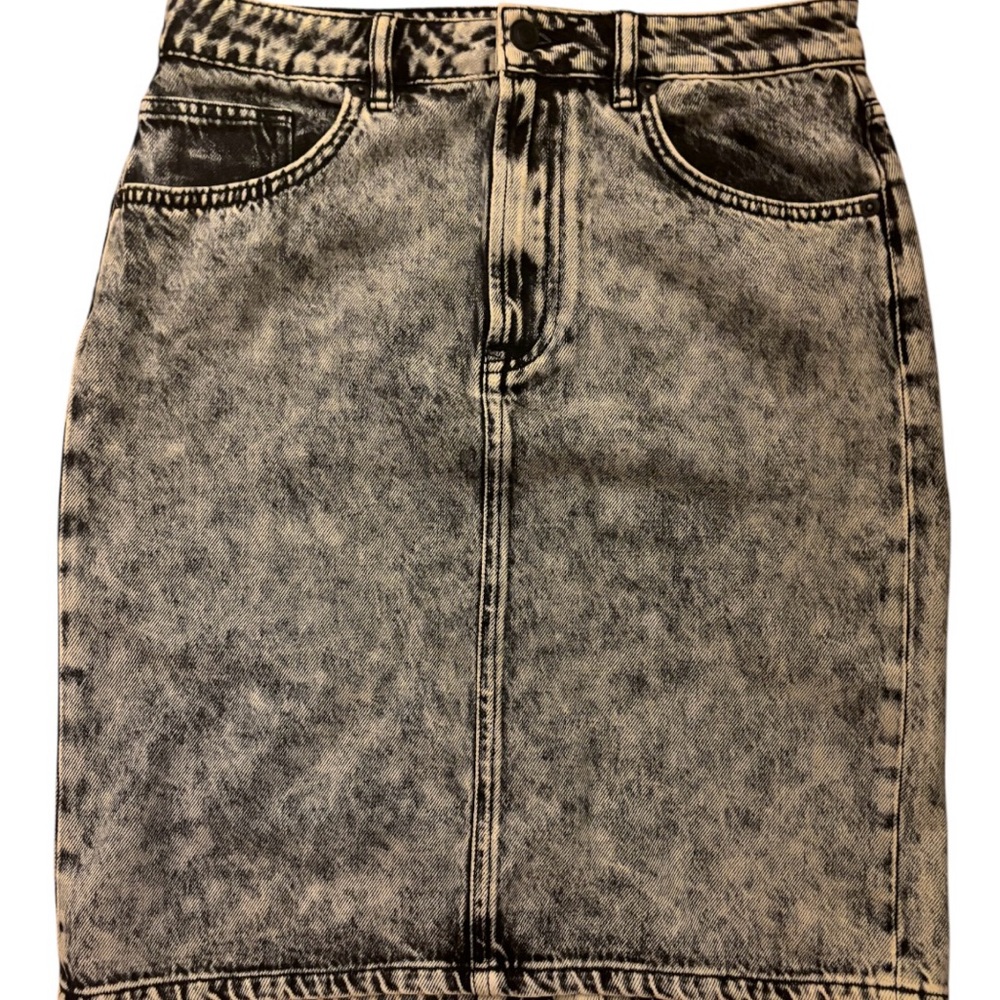 NEW ALL-SAINTS MIDI DENIM SKIRT